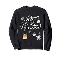 Feliz Navidad - Reno de Navidad, adornos de árbol Sudadera