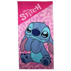 Lilo & Stitch, asciugamano in poliestere, bambina, rosa, taglia unica - LIL36-5009 S1-TU