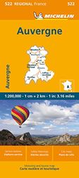 Auvergne Limousin - Michelin Regional Map 522: Straßen- und Tourismuskarte 1:200.000 (Michelin Maps, 522)