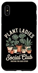 Plant Ladies Social Club Jardinage Coque pour iPhone XS Max