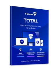 F-Secure TOTAL | 1 år | 5 enheter | Attach | Köps tillsammans med dator, mobil eller surfplatta