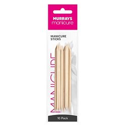 Murrays Manicure Manicure Sticks, 11 cm, Pack of 10