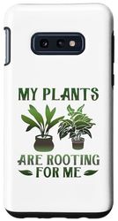 Coque pour Galaxy S10e Citation amusante d'un amoureux des plantes - Mes plantes