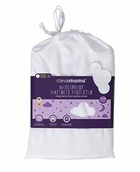 Clevamama Protetor de colchão, bareja para berços e capazes. Hipoalergénico e respirável 70 x 140 cm (7215)
