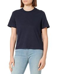 s.Oliver T-shirt voor dames, korte mouwen, blauw, maat 48, blauw, 48