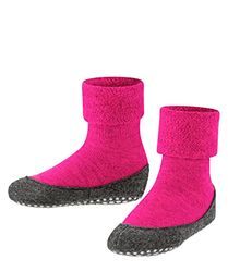 FALKE Uniseks - dzieci Kapcie Cosyshoe K HP Wełna z wypustkami na podeszwie 1 Para, Różowy (Gloss 8550), 37-38