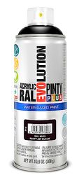 PINTURA EN SPRAY PINTYPLUS EVOLUTION WATER-BASED 520CC RAL 9005 NEGRO INTENSO MATE