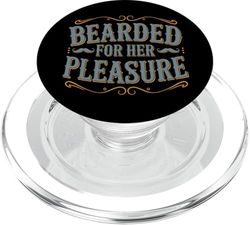 Bearded For Her Pleasure PopSockets PopGrip para MagSafe