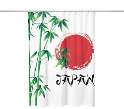 Bonamaison Shower Curtain, Polyester, Multicolor, 150x200
