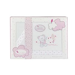 Interbaby Hoeslaken voor de winter, Coralina, voor kinderwagen, (hoeslaken, laken, kussensloop) (Baby Love BCO Pink)