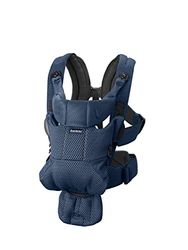 BabyBjörn Porta Bebé Move, Malla 3D, Azul marino