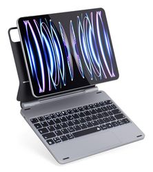 Epico Funda para Tablet Apple iPad Pro de 11 Pulgadas/iPad Air 10.9, 11 Pulgadas, Gris/Plateado