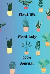 A5 2024 HARDCOVER DIARY – plant lady, plant life - multi COLOUR POP (MATTE)