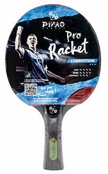 PiNAO Sporter – bordtennisracket "Competition" (41001) [Bordtennis, bordtennisracket, TT-racket, pappelträ, lindenträ]