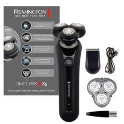 Remington Men's Electric Shaver [SynX Hybrid Cutting System: Rotary & foil, Wet & Dry use, 360°PivotBall] X5 (incl. Detail Trimmer) Rotary Shaver XR1755
