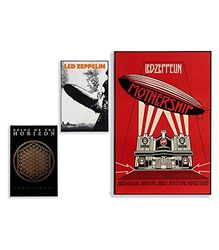 Gift Decor S3604775 Cuadro, Led Zeppelin, 3 x 91.5 x 61.5 cm