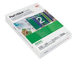 GBC 3747527 Carteiras DIN A4 auto-adesivas (216 x 303) 2 x 75 mícras (caixa de 25)