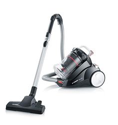 Severin MY 7114 Aspirateur Multicyclone Sans Sac (Buse Pour Parquet Incluse et Set d'Accessoires, S´POWER nonstopXL) Noir