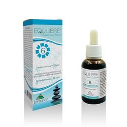Lemuria - EQUILIBRE 6 - Utile per controllare Impazienza e Reattività - Integratore Alimentare a base di Piante e Derivati - 30ml