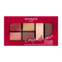 Bourjois Palette Volume Glamour Paleta de sombras, Tono 01 Intense, 8.4 g