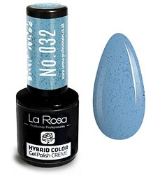 Vernis À Ongles En Gel LA ROSA UV LED Hybrid Color CREAM - Longue Durée Et Très Facile À Appliquer, Parfait Pour L'art Des Ongles - DIY À La Maison Ou Dans Un Salon De Manucure - 9 ml