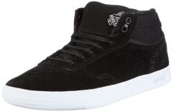 Globe Unisex volwassenen The Odin Mid sportschoenen skateboarding, Zwart Zwart Wit, 44.5 EU