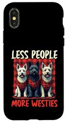 West Highland White Terrier Westie Dog Case for iPhone X/XS