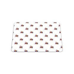 Bonamaison, Pop Art Digital Print Rectangle Mouse Mat, Non-slip Base, Office and Home, Size: 22x18cm