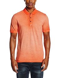 Calvin Klein Jeans Heren Birc-b Polo S/S Poloshirt, oranje, M