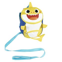 CERDÁ LIFE'S LITTLE MOMENTS Baby Shark veiligheidsgordel voor kinderen, officieel gelicentieerd product van Nickelodeon, geel, aanbevolen voor kinderen van 1 tot 4 jaar, beige