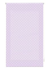 Blindecor - Estore de enrolar tecido, roxo com manchas brancas, 120 x 180 cm