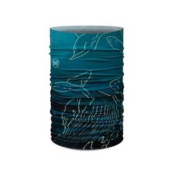 Buff Multifunctional Tour de cou Original EcoStretch Homme Femme Adulte, Foulard, Tubulaire, Multifonctionnel, Cou et Tête, Course, Marche, Randonnée, Durable, Léger, Vert, Taille Unique