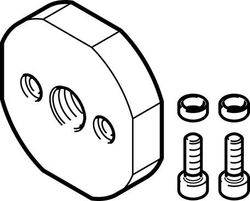 Festo 1574227 Adapter Kit, Model EAHA-R2-M14P