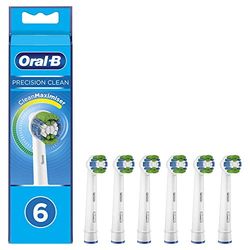 Oral-B Power - Tête de brosse - Precision Clean Avec - Technologie CleanMaximiser - 6 pièces