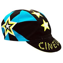 Cinelli ANA Benaroya - Berretto da Ciclismo Unisex, Unisex - Adulto, Berretto da Ciclismo, STARSCAP, Stelle, Taglia Unica