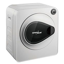Green Blue GB405 Secadora de Ropa Eléctrica 830W / 3kg / Secadora de Ropa Independiente o de Pared Cinco Programas de Secado…