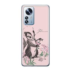 ERT GROUP mobiltelefonfodral för Xiaomi 12 / 12X originalt och officiellt licensierat Disney mönster Pepe Le Pew 001 optimalt anpassad till formen på mobiltelefonen, fodral tillverkad av TPU-plast