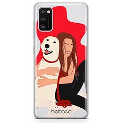 ERT GROUP mobiltelefonfodral för Samsung A41 originalt och officiellt licensierat Babaco mönster Dogs 006 optimalt anpassad till formen på mobiltelefonen, gedeeltelijk transparant
