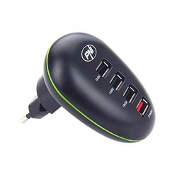 PNI Cargador USB HC41 para teléfonos, tabletas, cámaras