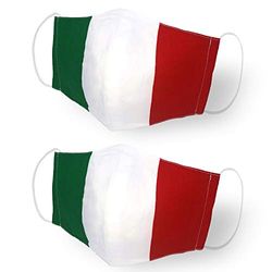 Kanguru Green Mask Italy Masque Barriere Italie Tissus Mixte Adulte