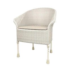 NRS Healthcare Walton Height Adjustable Commode Chair, Grey