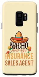 Carcasa para Galaxy S9 Agente promedio de ventas de seguros de Nacho Cinco de Mayo