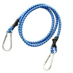 Pulpo de goma 120 cm x 8 mm con mosquetón - ideal para pesca, transporte y sujeción de equipo en actividades al aire libre.