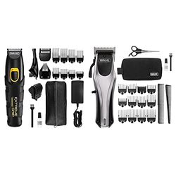 Wahl Extreme Grip 7 in 1 Multigroomer, Gifts for Men, Christmas Gifts & Rapid Clip Hair Clipper, Gifts for Men, Hair Clippers for Men, Christmas Gifts, Rechargeable, Lithium-Ion Clipper