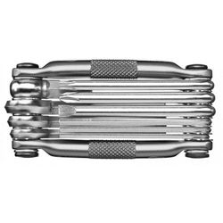 Crank Brothers Multi-10 Tool ferramentas e manutenção de bicicletas - cinzento / preto