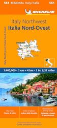 Italy Northwest - Michelin Regional Map 561: Map (Michelin Regional Maps)