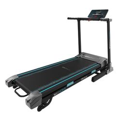 Cecotec Tapis Roulant Pieghevole DrumFit WayHome 1600 Runner Sprint. 1900 W, 1-16 Km/h, 12 Programmi, Sistema di Smorzamento, Pannello LCD, Superficie di Corsa 130x40cm, Inclinazione Motorizzata