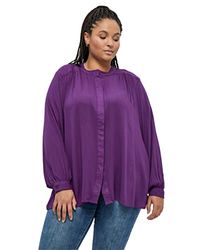 Peppercorn Hayden Shirt Curve, Camicia, Donna, Viola (1632 Imperial Purple), 54