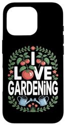 I Love Gardening Tomate Plant Coque pour iPhone 16 Pro