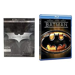 Il Cavaliere Oscuro - La Trilogia (9 4K Ultra-HD+Blu-Ray) [Blu-ray] & Batman - The motion picture anthology 1989 - 1997 [Italia] [Blu-ray]